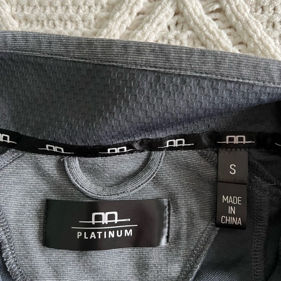 NWOT Equestrian Attire Small long sleeved 1/4 Zip top by Platinum - Picture 5 of 5